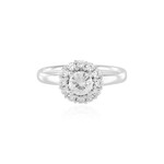 Anello in argento con Zircone