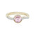 Kunzite Silver Ring