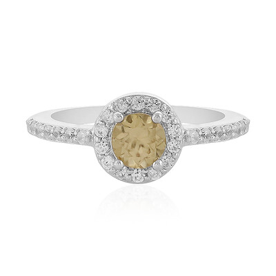 Vibhor Zircon Silver Ring