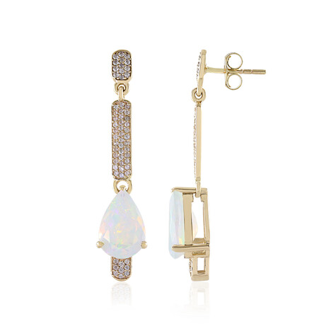 Orecchini in oro con Opale di Welo (de Melo Gold)