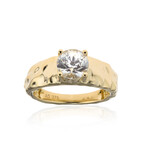 Gouden ring met een zirkoon (de Melo Gold)