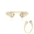 I2 Champagner-Brillant-Goldring (de Melo Gold)