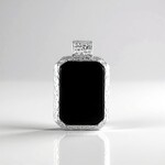 Ciondolo in argento con Onice Nero (MONOSONO COLLECTION)