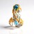 Anello in argento con Topazio Blu Londra (Gems en Vogue)