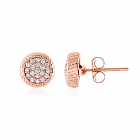 Orecchini in oro con Diamante IF (G) (de Melo Gold)