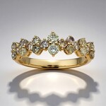 Anello in oro con Diamante Fancy SI2 (CIRARI)