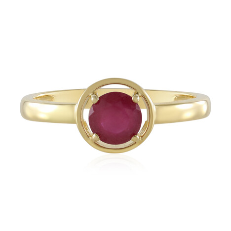 Madagascar Ruby Silver Ring