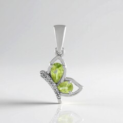 Ciondolo in argento con Sfene
