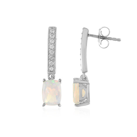 Welo-Opal-Silberohrringe
