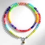 Collana in argento con Quarzo Limone (Riya)