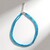 Collier en argent et Apatite bleue