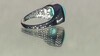 Bague en argent et Turquoise Sleeping Beauty