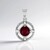 Ciondolo in argento con Rubino Bemainty