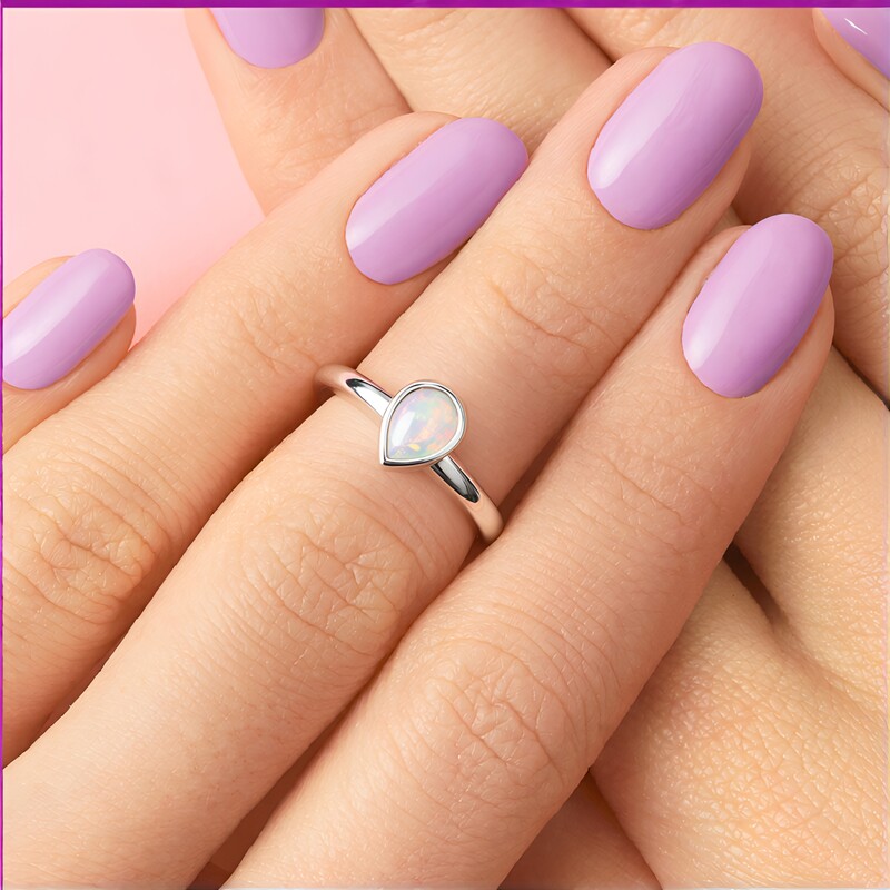 Welo-Opal-Silberring