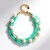 Bracciale in argento con Amazzonite (Riya)