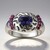 Anello in argento con Iolite (Remy Rotenier)