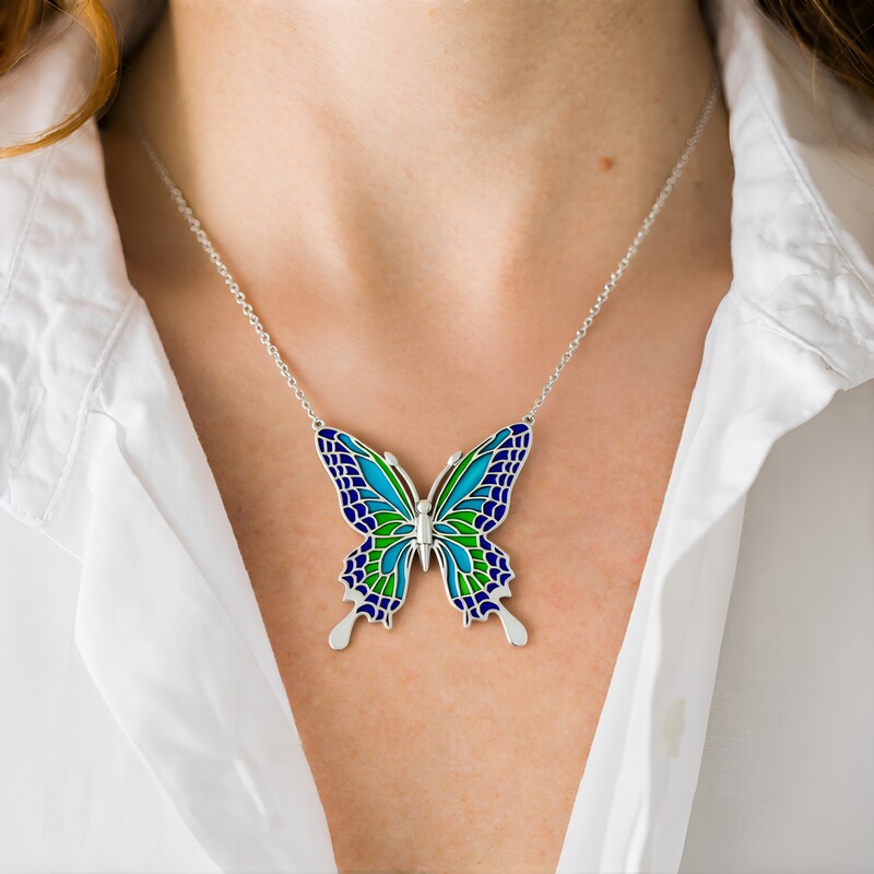 Silbercollier (Adela Silber)