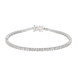 Bracelet en argent et Topaze blanche (Adela Silber)