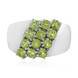 Peridot-Silberring