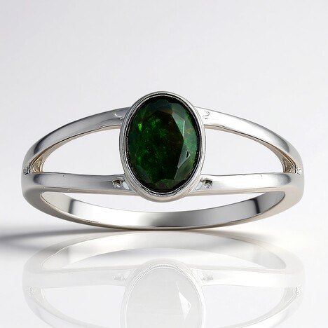 Anello in argento con Opale Mezezo