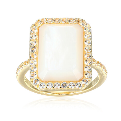 Anello in argento con Madreperla