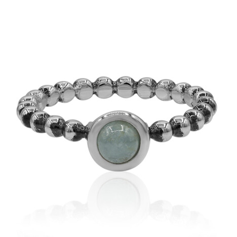 Aquamarin-Silberring
