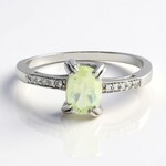 Anello in argento con Ortoclasio