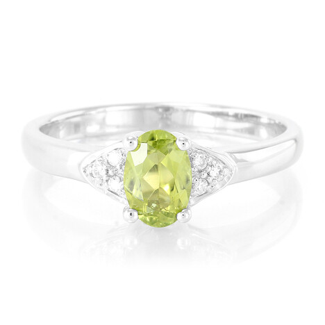 Bague en argent et Tourmaline