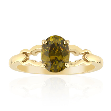 Bulgarischer Sphalerit-Goldring