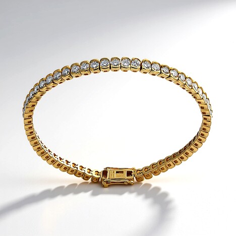 Bracciale in oro con Diamante I1 (H) (CIRARI)
