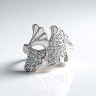 Anello in argento con Zircone