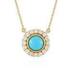 Sleeping Beauty Turquoise Silver Necklace (Faszination Türkis)