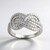 Anello in argento con Zircone