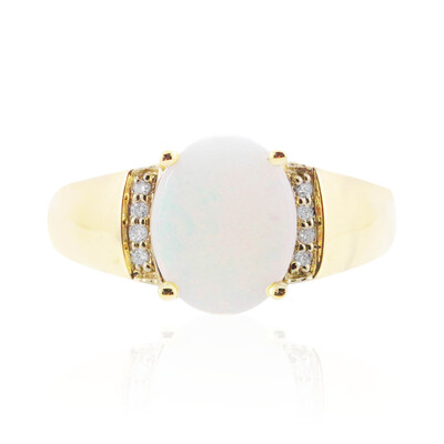 Bague en or et Opale d'Australie (CIRARI)