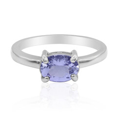 Bague en argent et Tanzanite