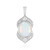 Pendentif en argent et Opale Welo