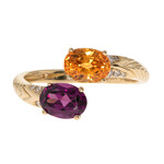 14K Rhodolite Gold Ring (CIRARI)