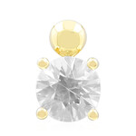 9K Zircon Gold Pendant (de Melo Gold)