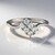 Anello in argento con Zircone