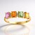Anello in oro con Zaffiro Giallo