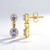 Orecchini in argento con Tanzanite