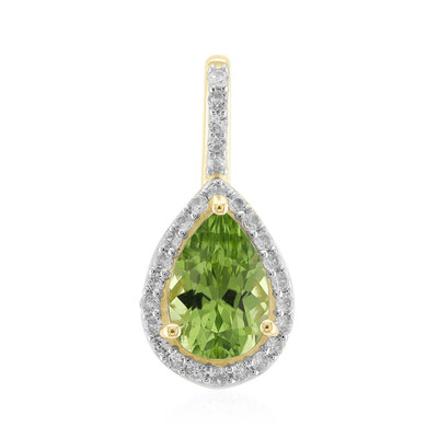 Pendentif en or et Péridot de Wagogo