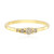 Bague en argent et Diamant champagne I2