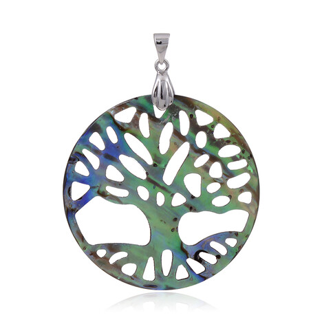 Ciondolo in argento con Conchiglia Abalone