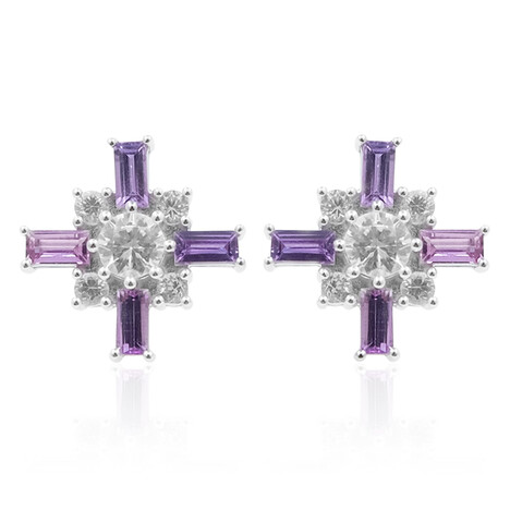 Pendientes en plata con Zircón