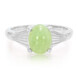 Imperial Chrysoprase Silver Ring