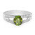 Cuprian Tourmaline Silver Ring