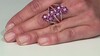 Zilveren ring met zirkonen