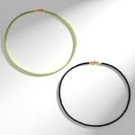 Collier en argent et Péridot
