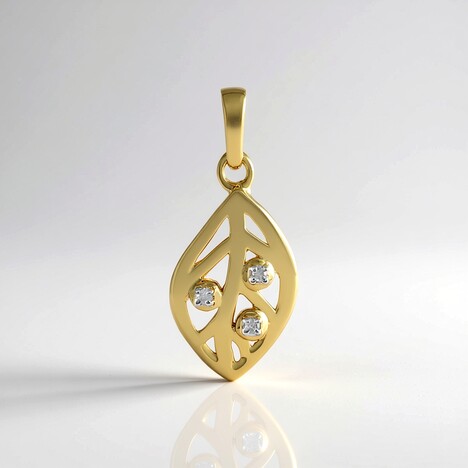 Ciondolo in argento con Diamante I2 (I)
